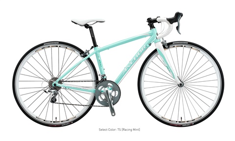 ミントグリーン ロードバイク