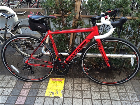 自転車盗難事件db 15年02月 15年02月01日 東京都千代田区の自転車盗難 ロードバイク キャノンデール モデル不明 赤